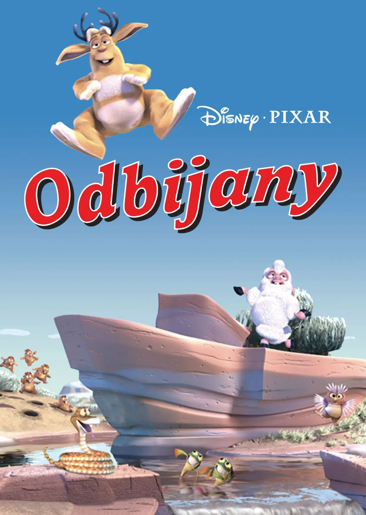 Plakat filmowy "Odbijany"