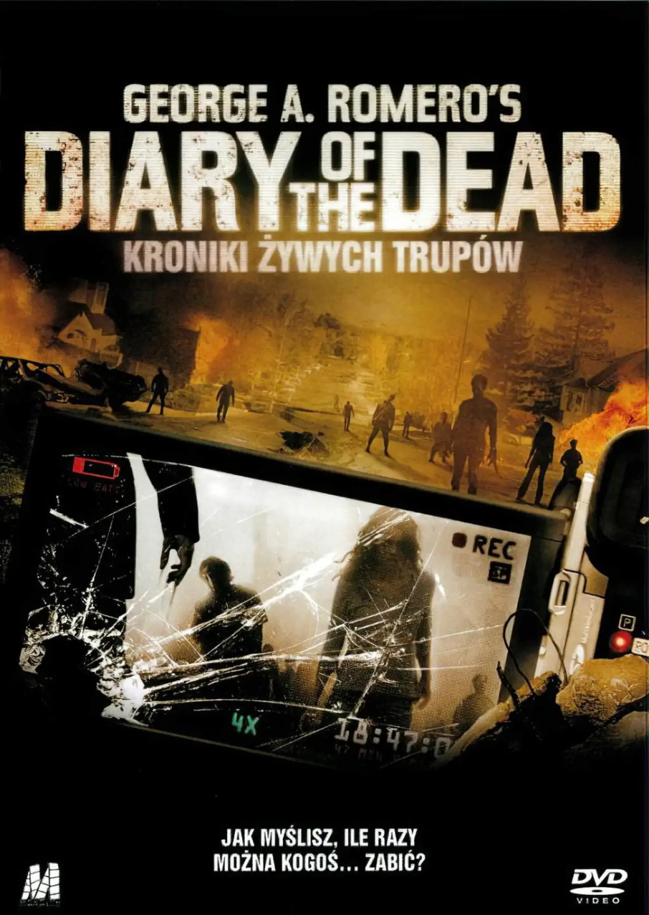 Plakat filmowy "Kroniki Żywych Trupów"