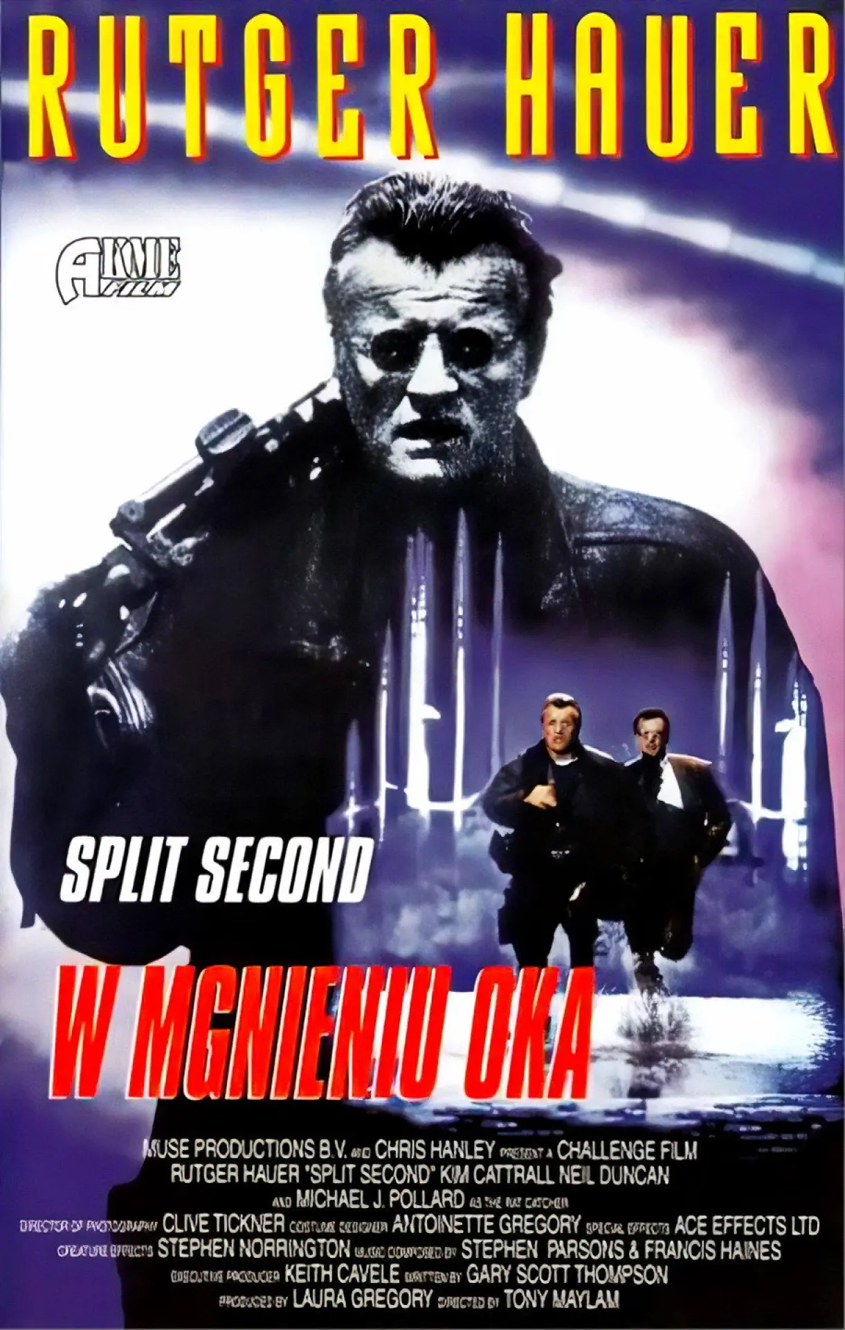 Plakat filmowy "W mgnieniu oka"