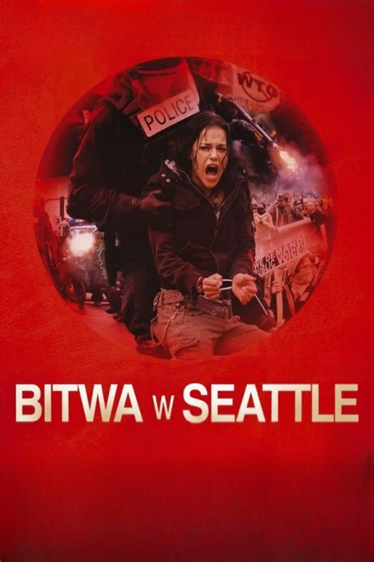 Plakat filmowy "Bitwa w Seattle"