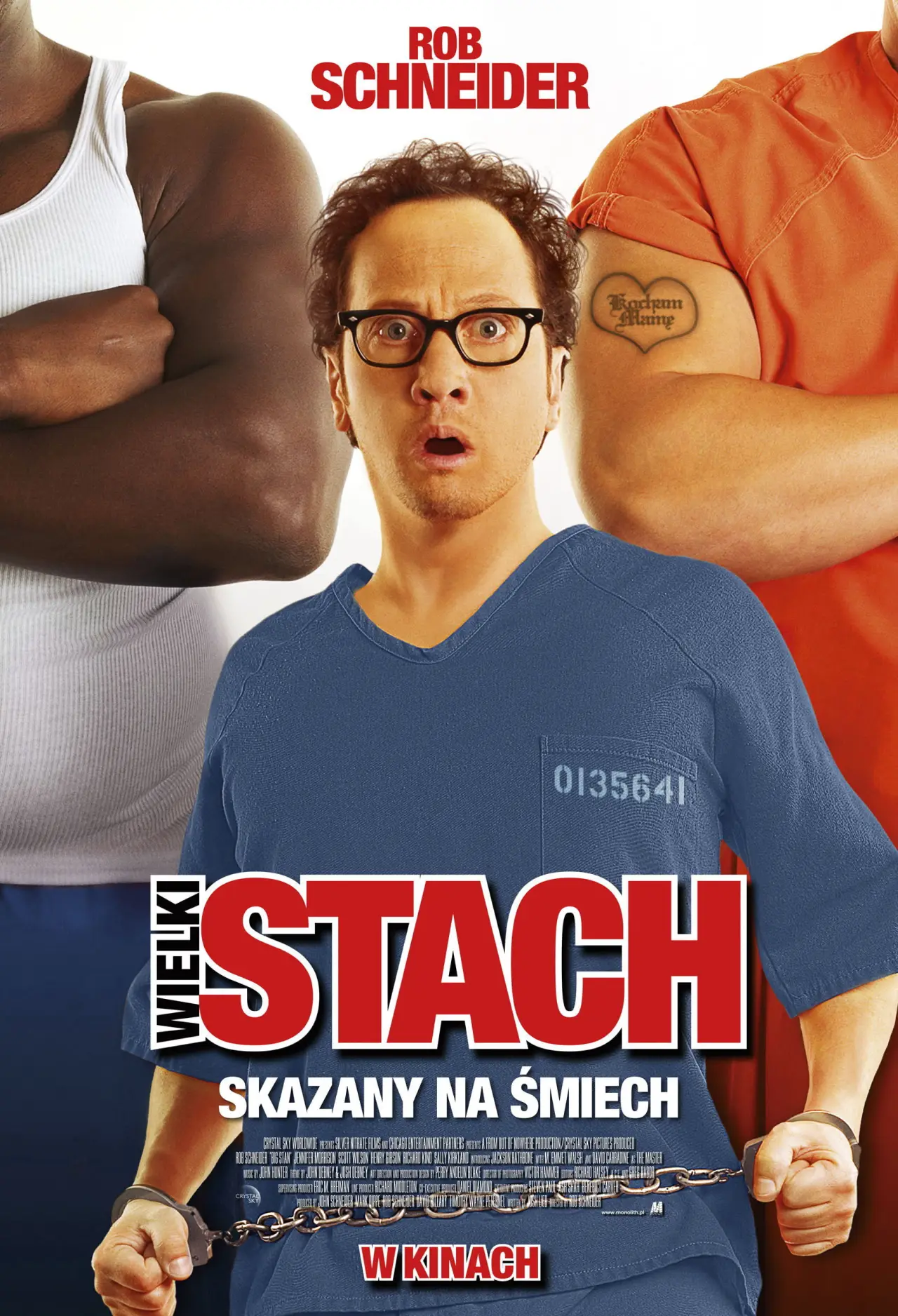 Plakat filmowy "Wielki Stach"