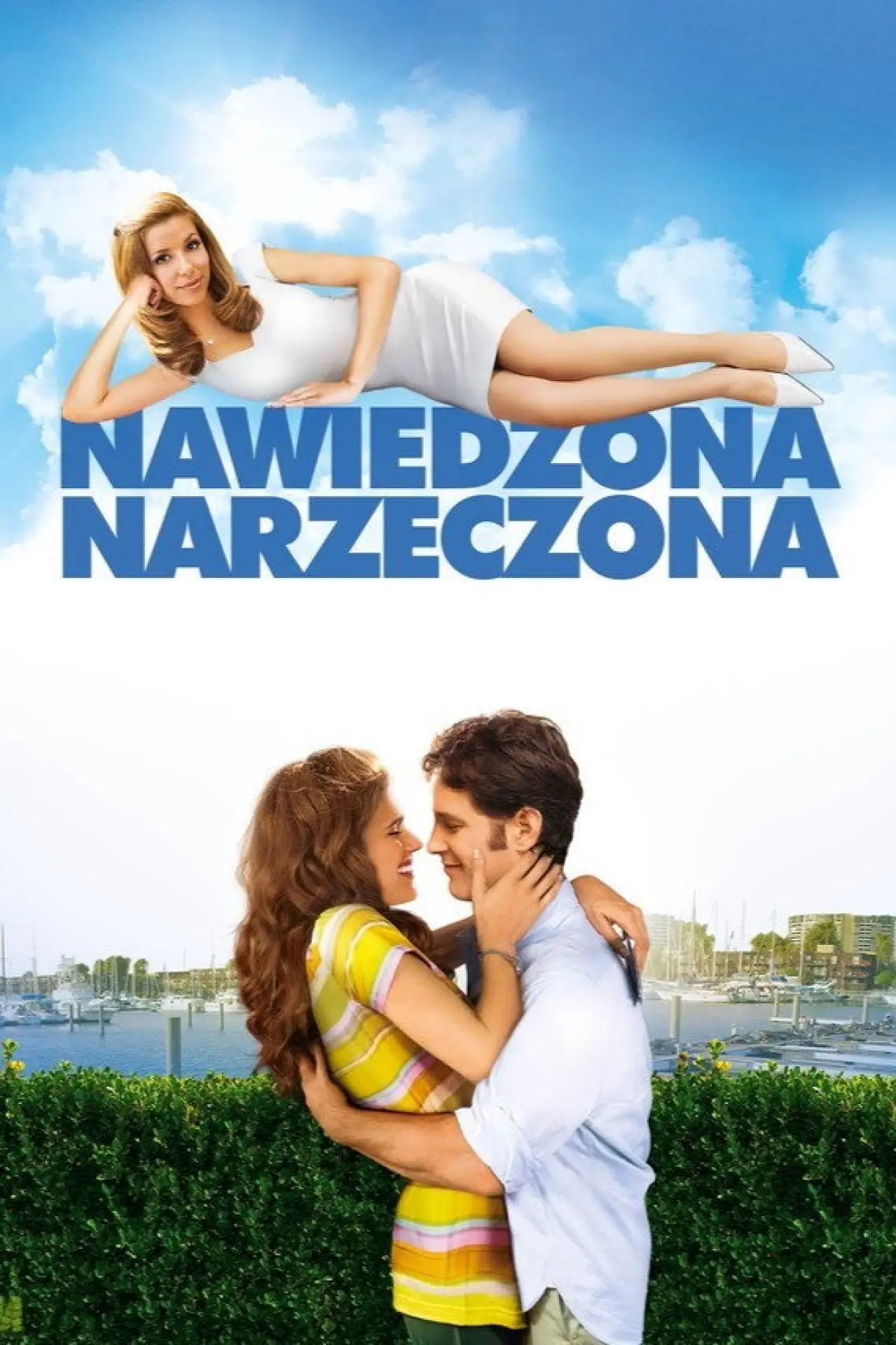 Plakat filmowy "Nawiedzona narzeczona"