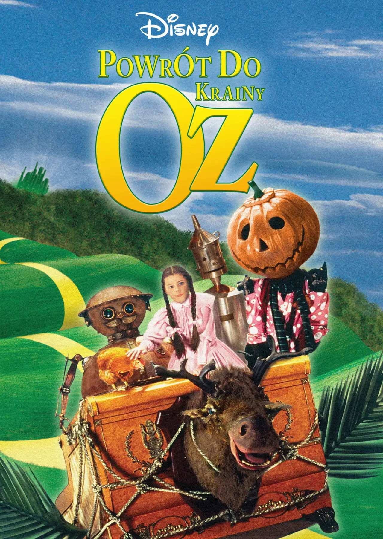 Plakat filmowy "Powrót do Krainy Oz"