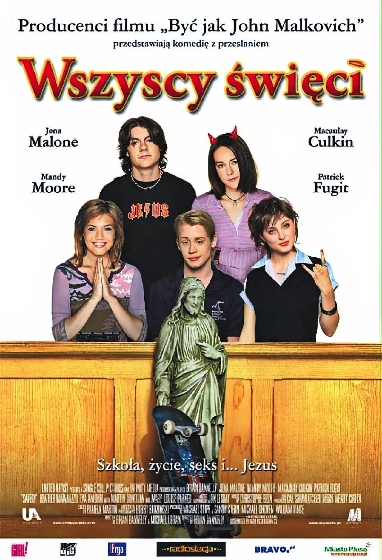 Plakat filmowy "Wszyscy święci!"