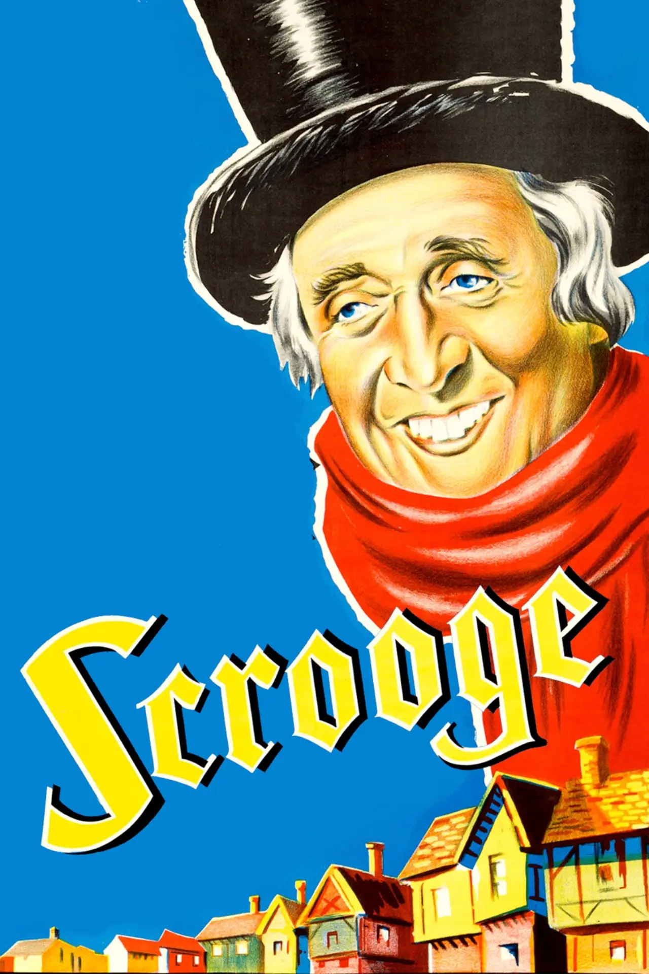 Plakat filmowy "Scrooge"