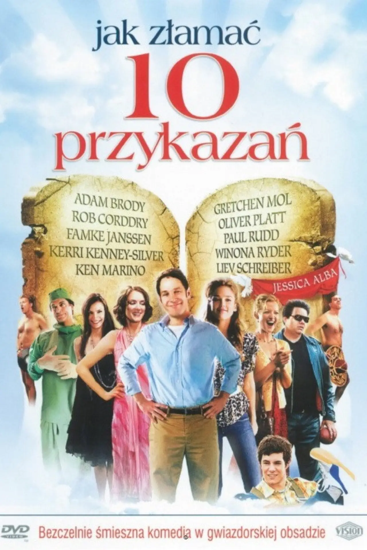 Plakat filmowy "Jak złamać 10 przykazań"