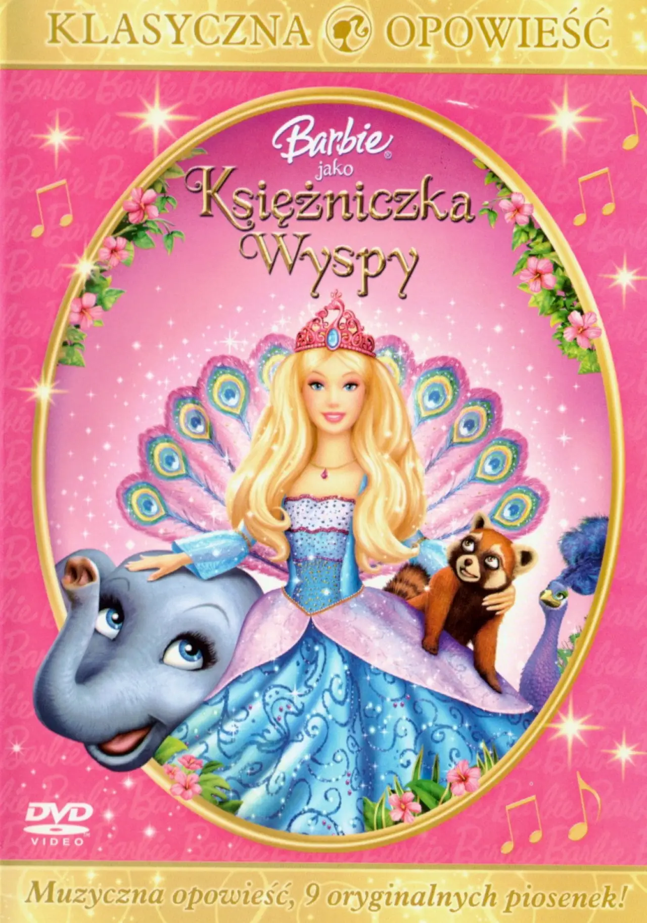 Plakat filmowy "Barbie jako księżniczka wyspy"