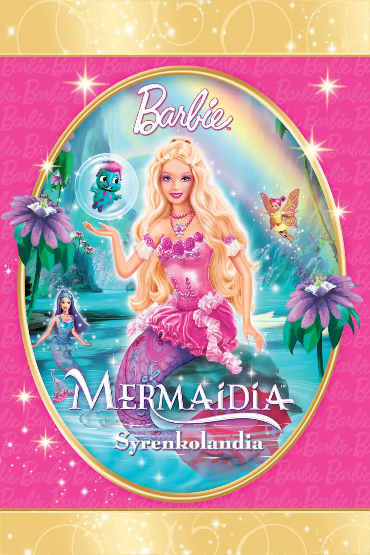 Plakat filmowy "Barbie: Syrenkolandia"