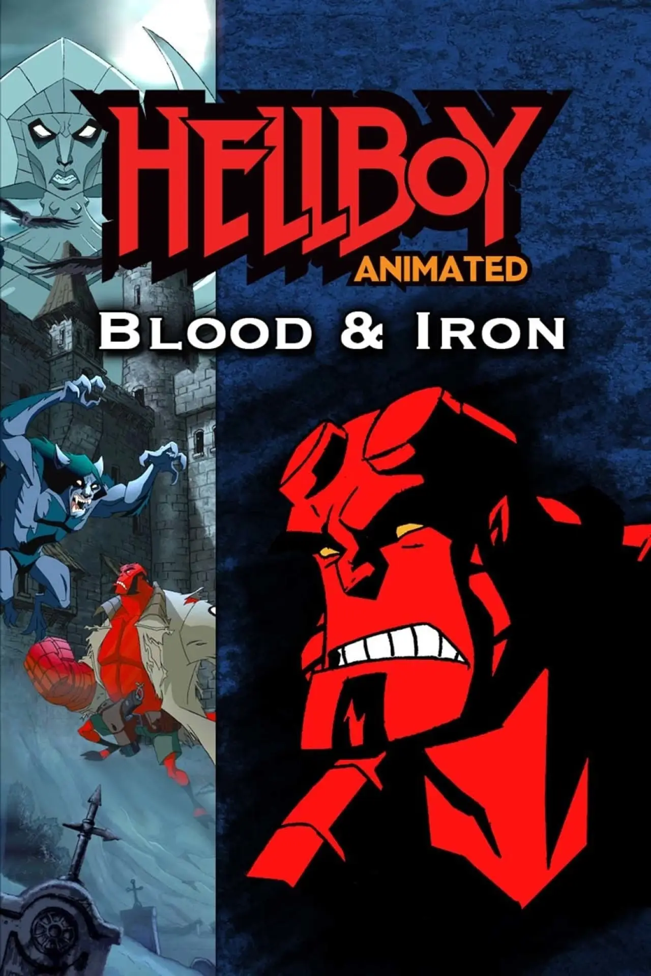 Plakat filmowy "Hellboy - Krew i żelazo"
