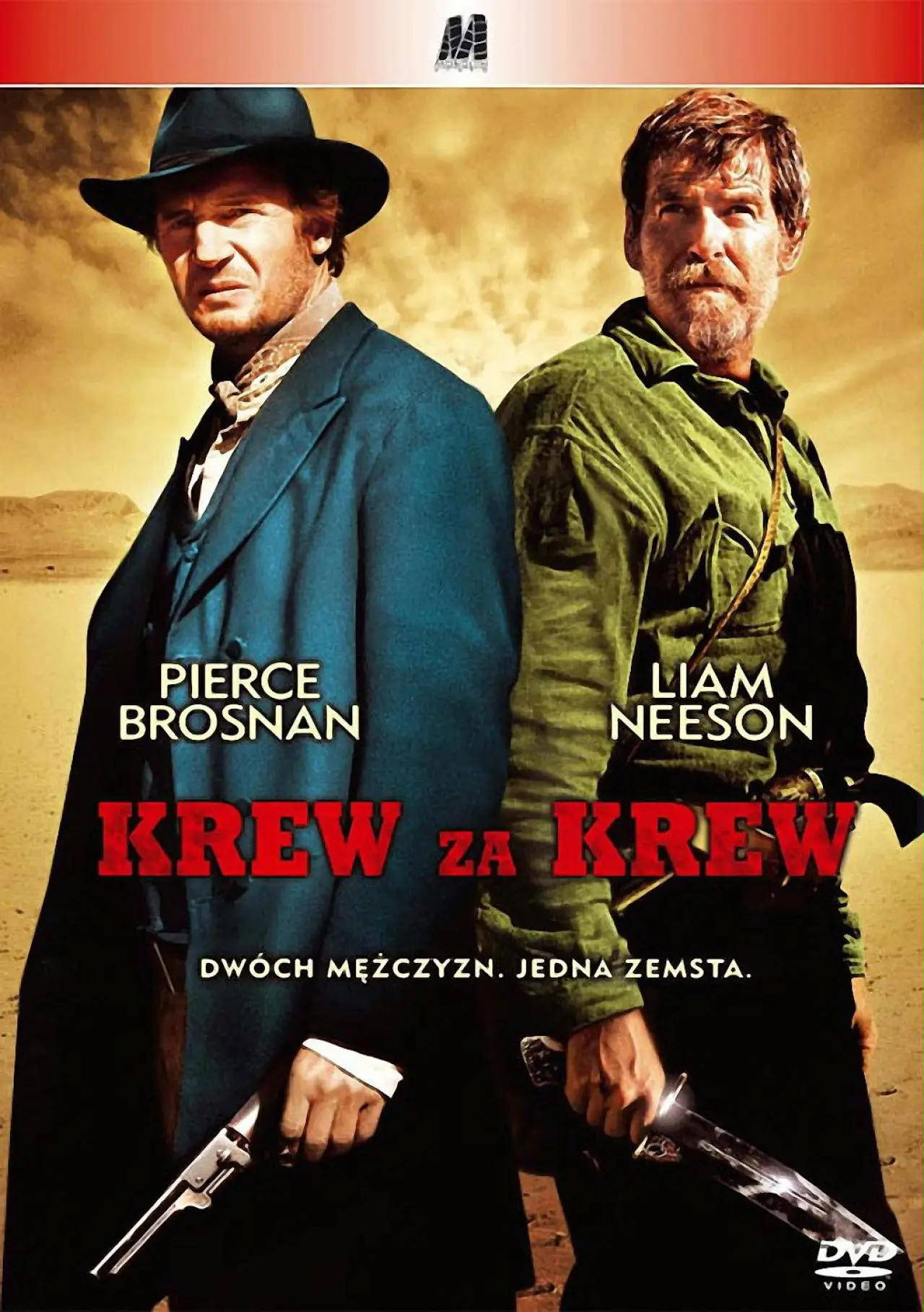 Plakat filmowy "Krew za krew"