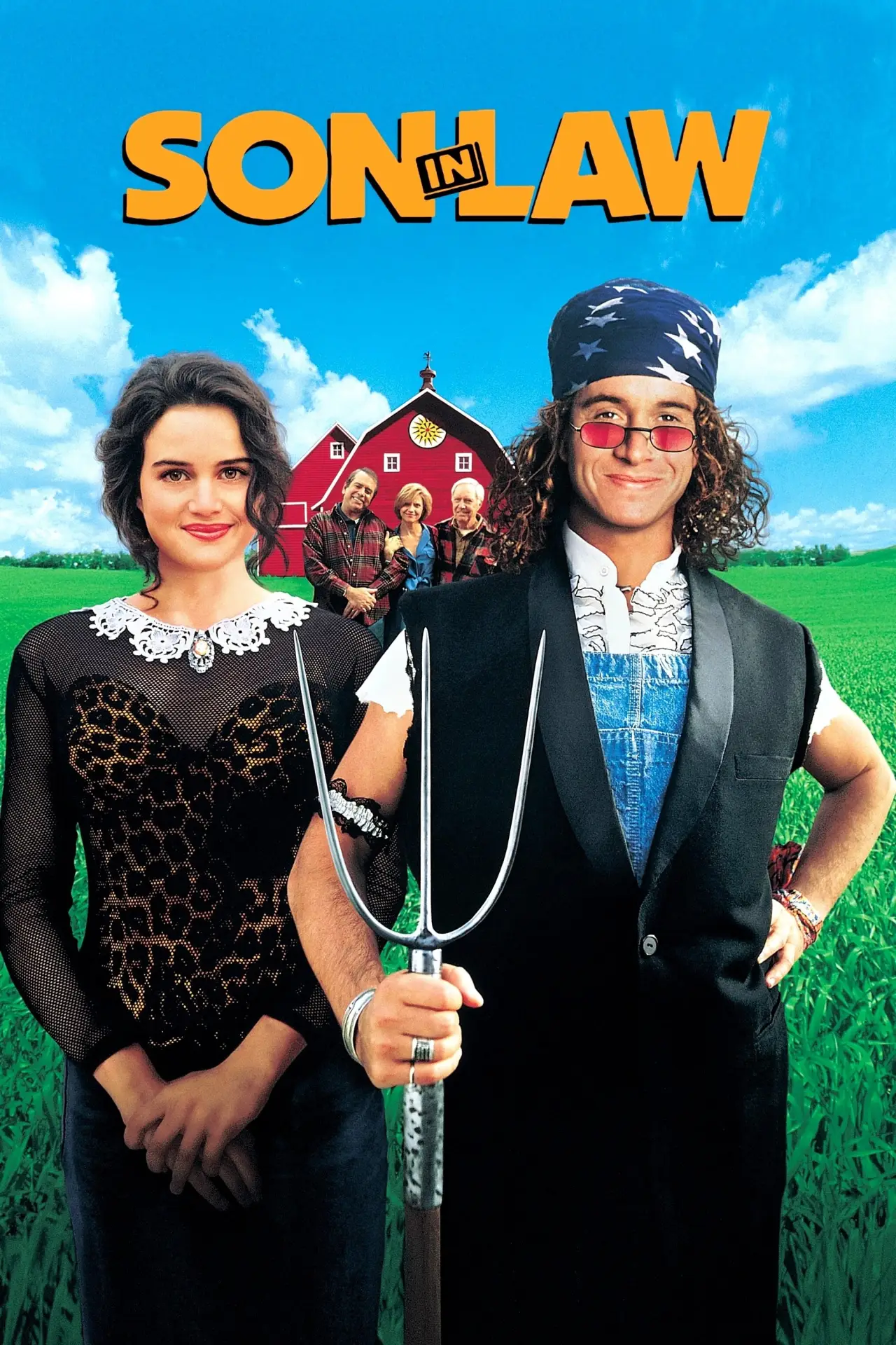 Plakat filmowy "Szalony Zięć"
