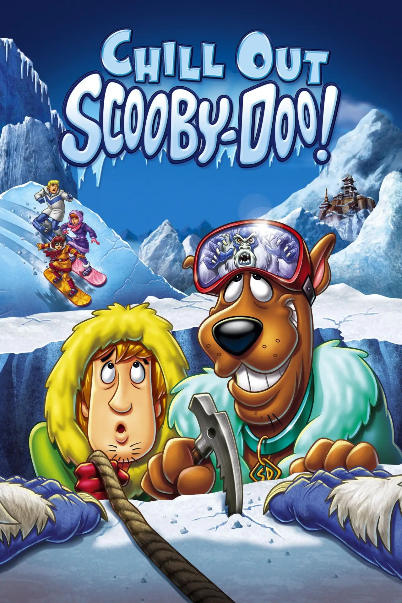 Plakat filmowy "Scooby-Doo i Śnieżny Stwór"