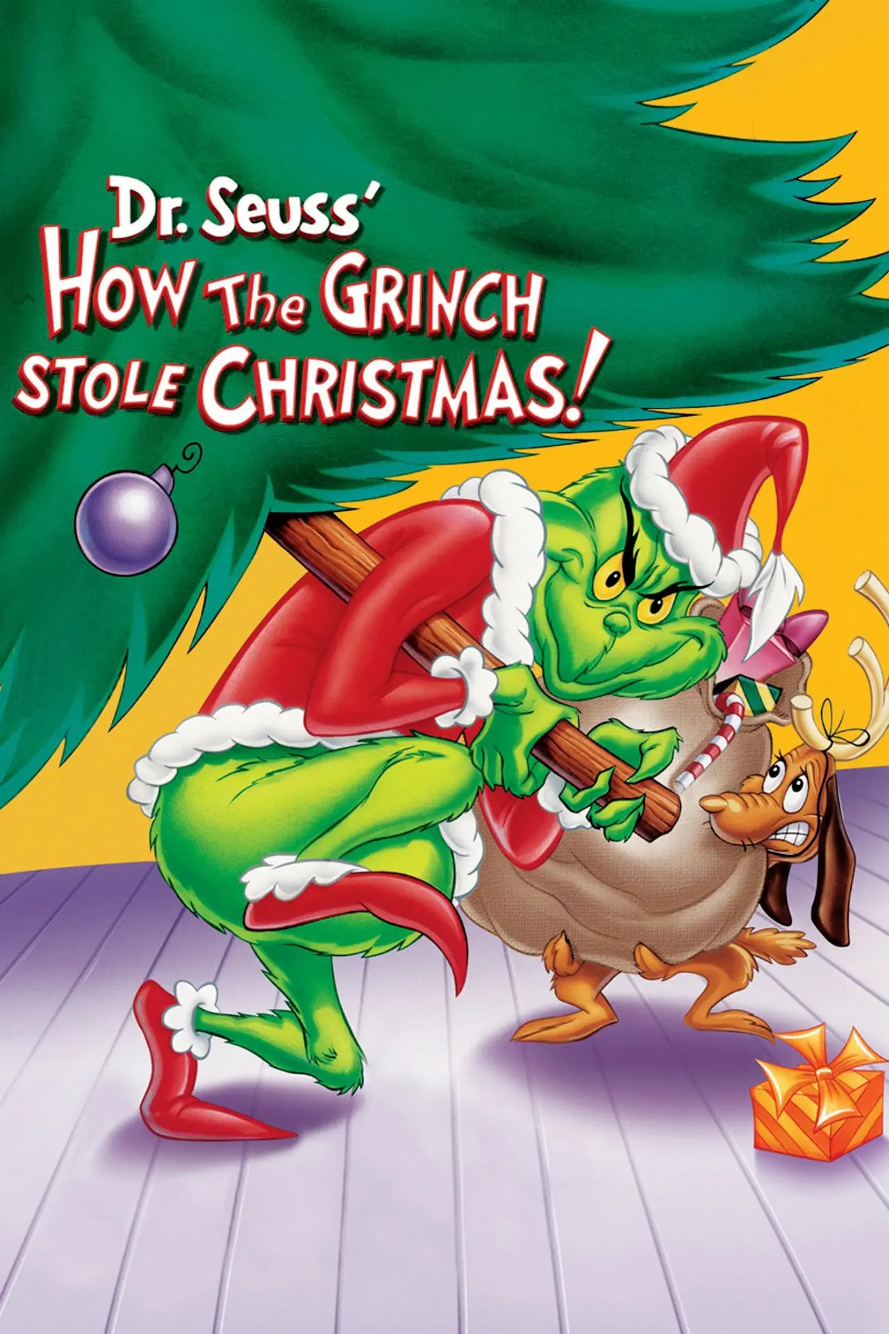 Plakat filmowy "Jak Grinch ukradł święta"