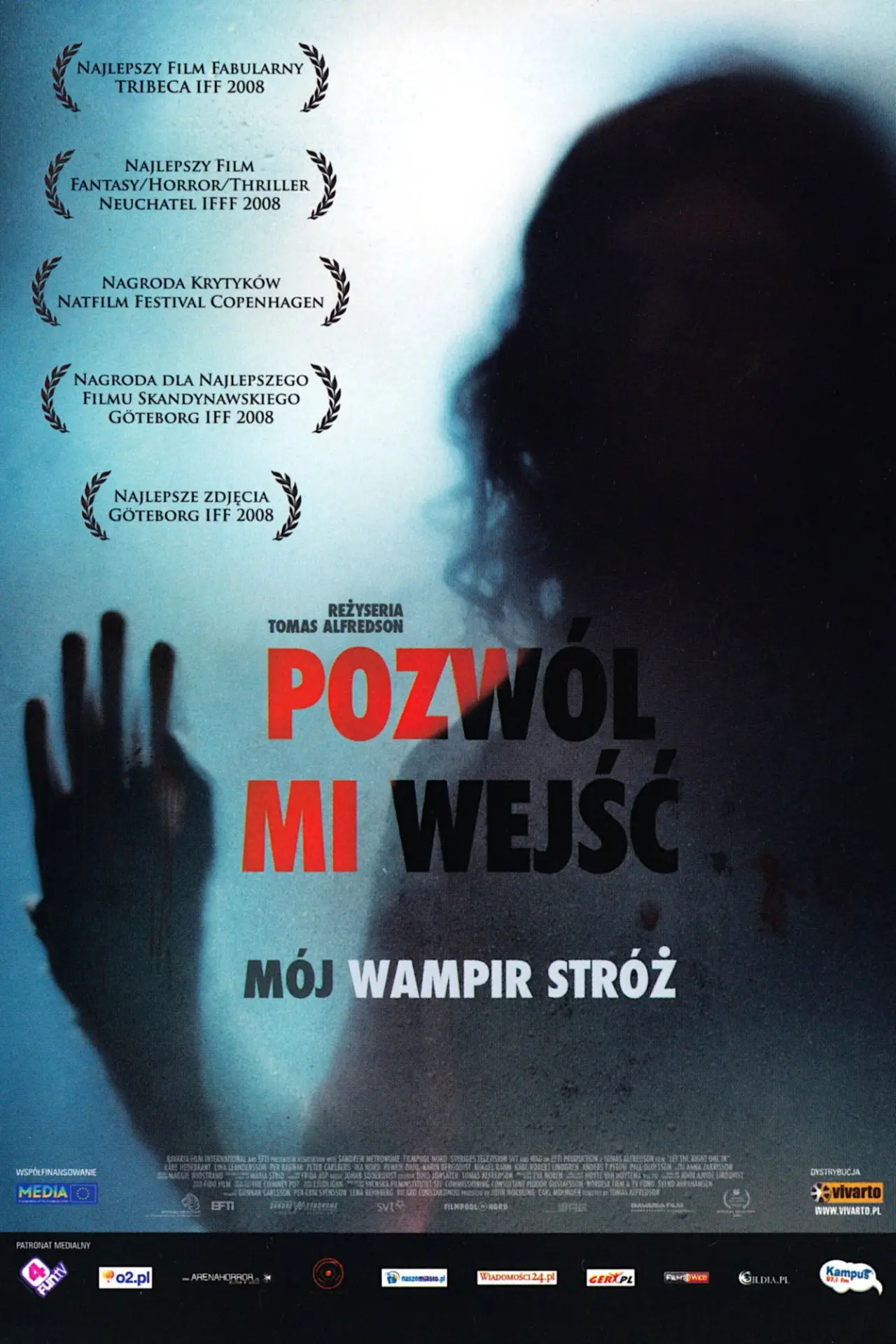 Plakat filmowy "Pozwól mi wejść"