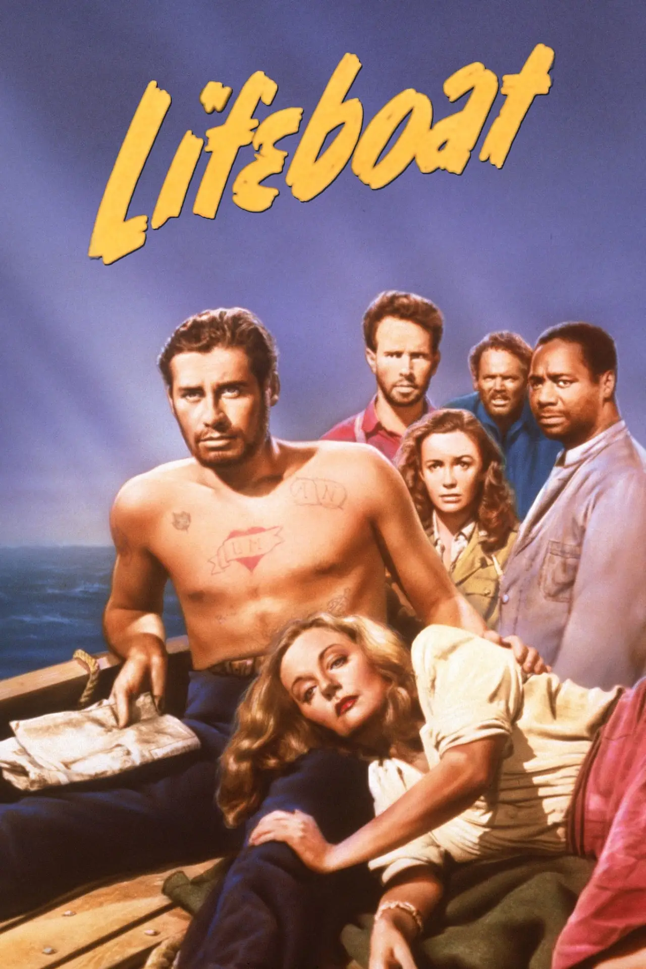 Plakat filmowy "Łódź ratunkowa"