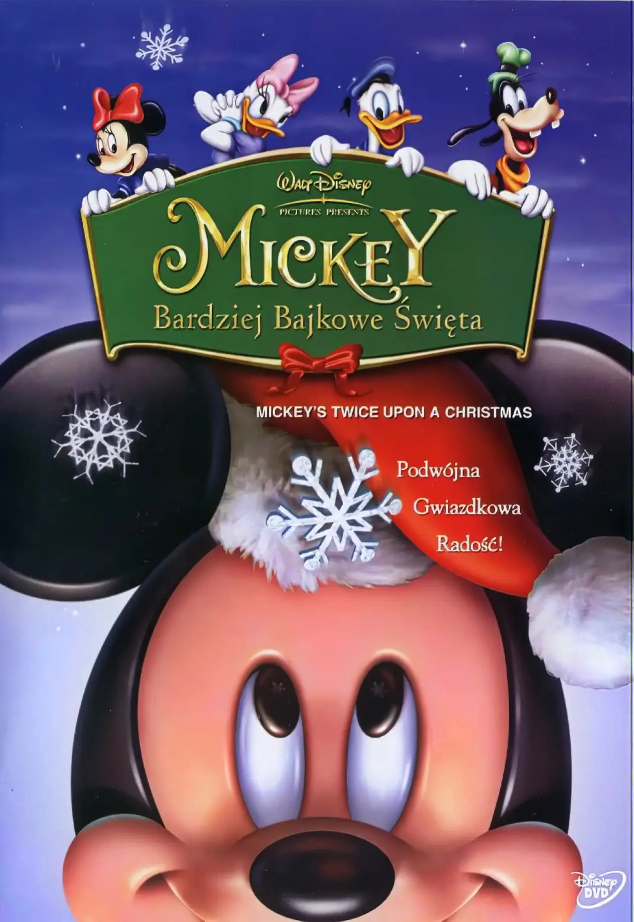 Plakat filmowy "Mickey: Bardziej bajkowe święta"