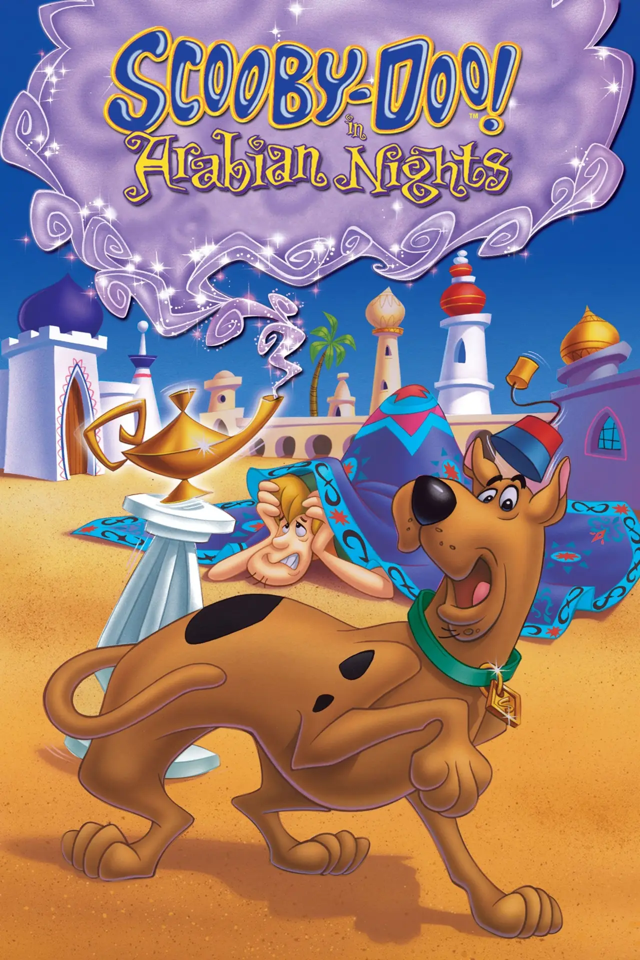 Plakat filmowy "Scooby-Doo i Baśnie z Tysiąca i Jednej Nocy"