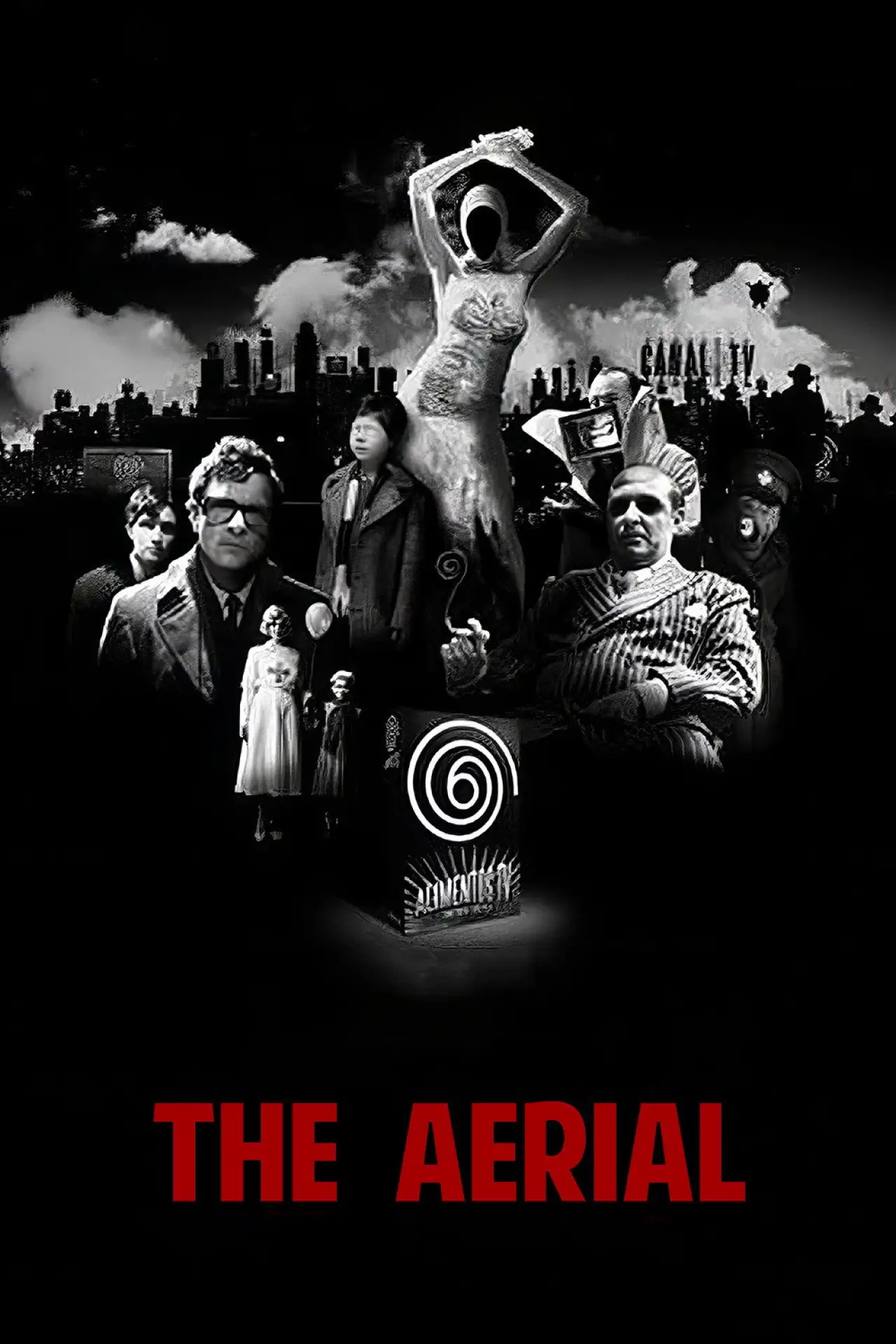 Plakat filmowy "La antena"