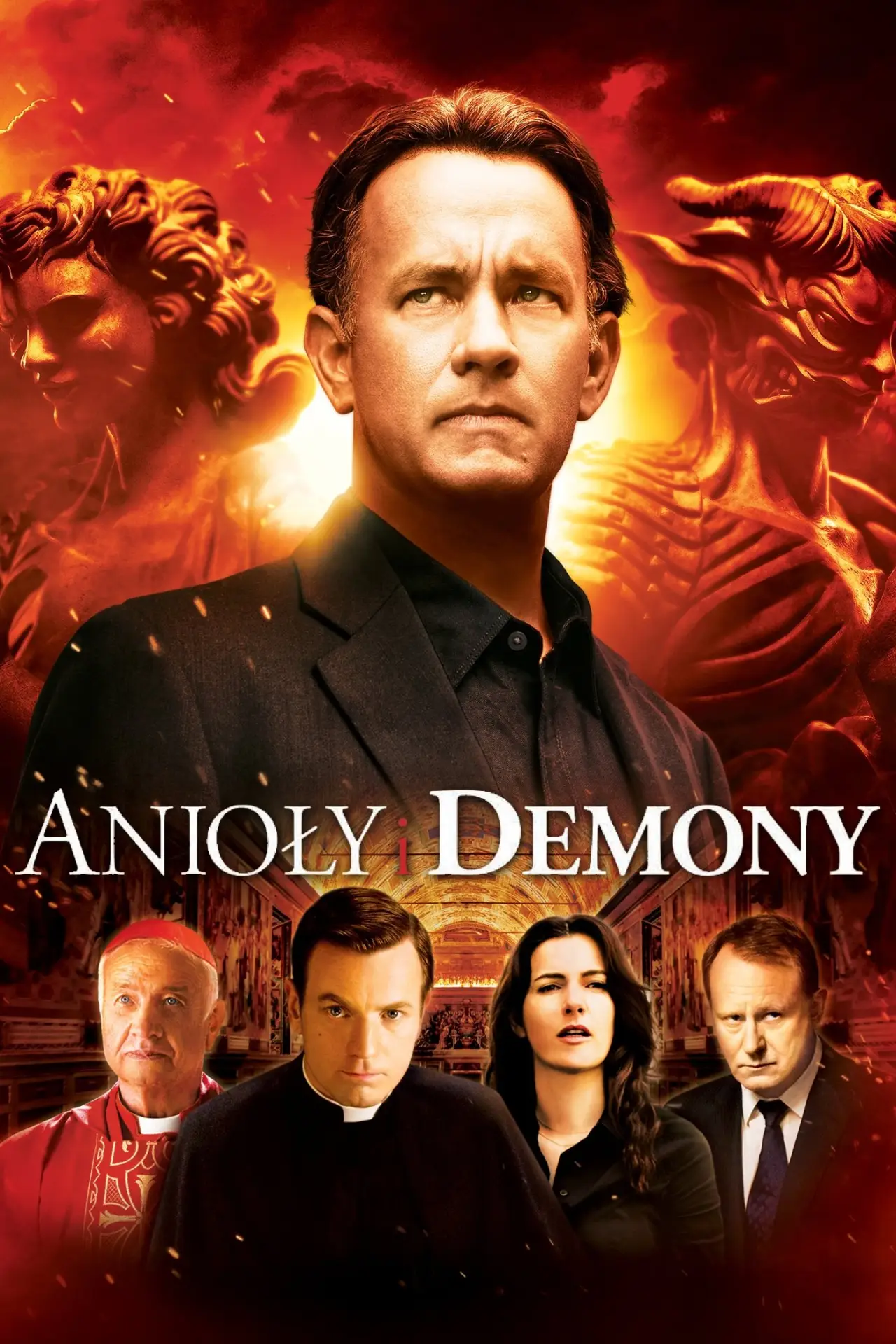 Plakat filmowy "Anioły i demony"