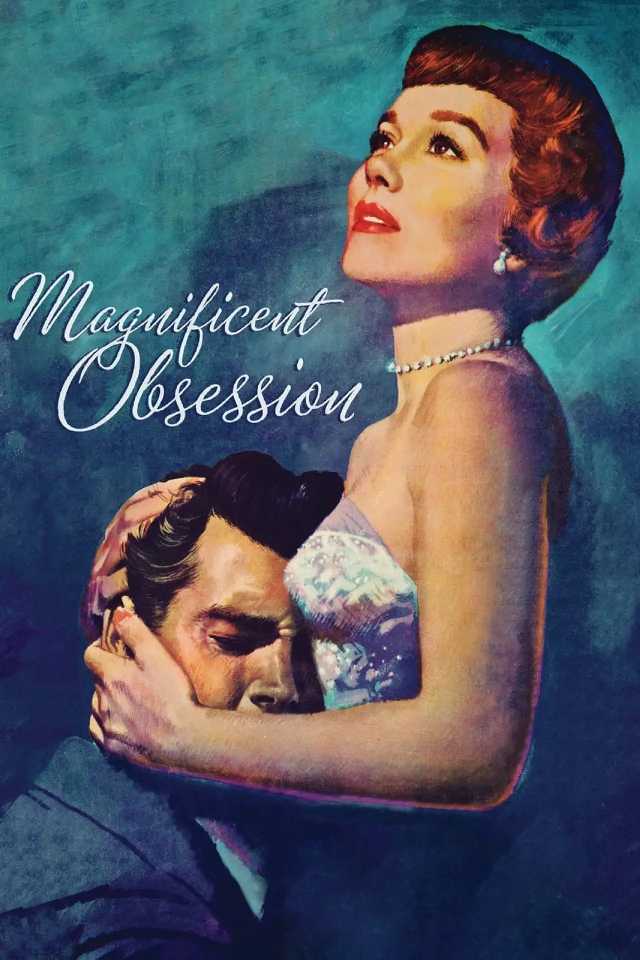 Plakat filmowy "Wspaniała obsesja"