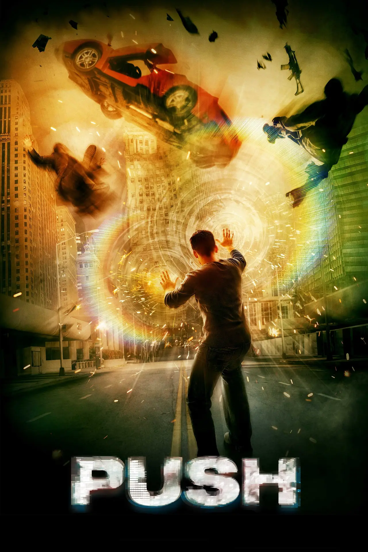 Plakat filmowy "Push"