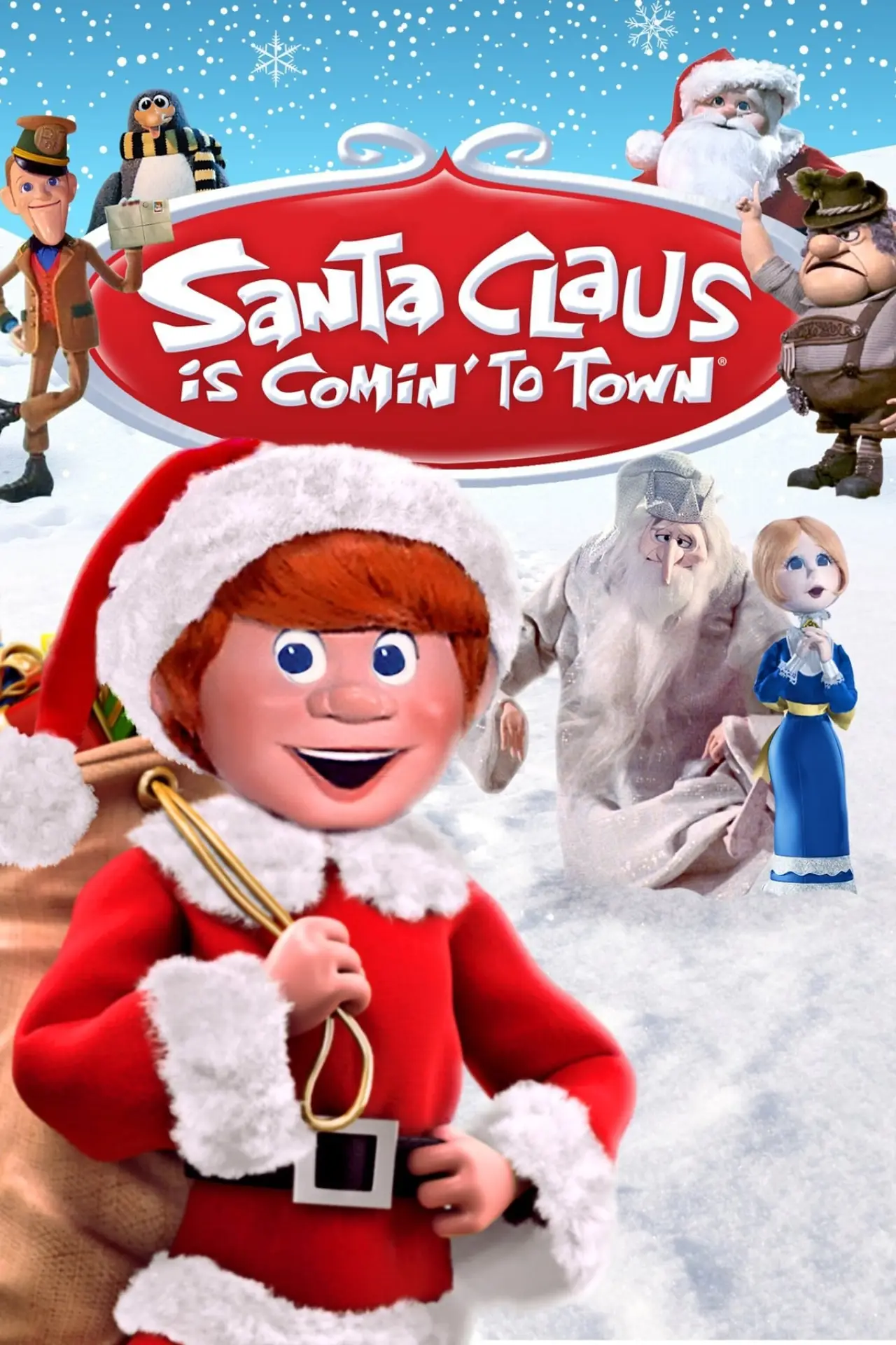 Plakat filmowy "Santa Claus Is Comin