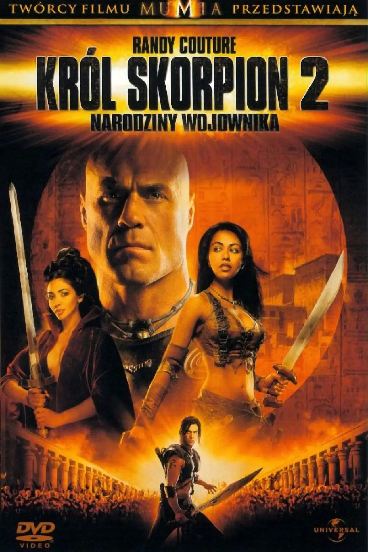 Plakat filmowy "Król Skorpion 2: Narodziny wojownika"