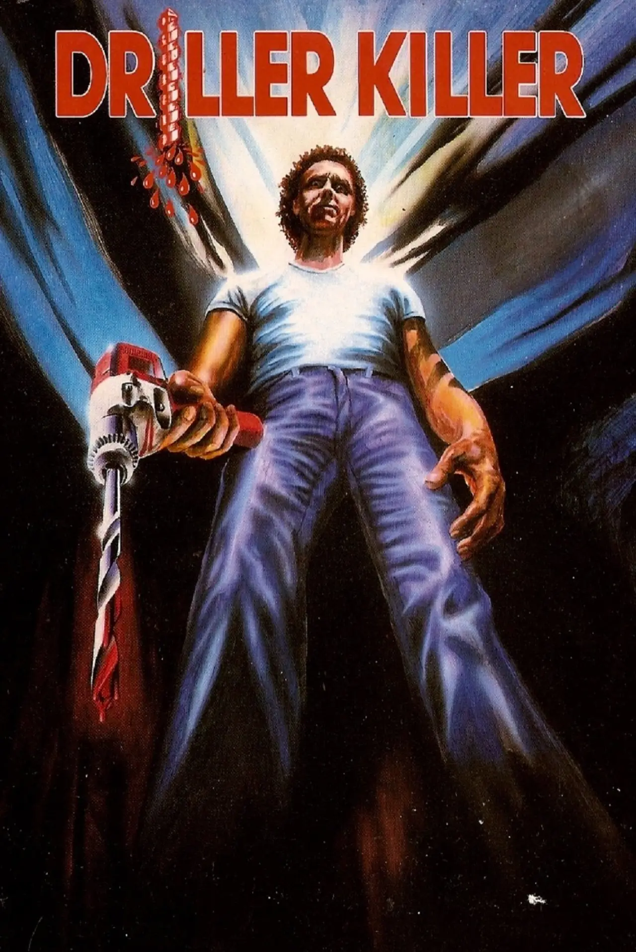 Plakat filmowy "Zabójca z wiertarką"