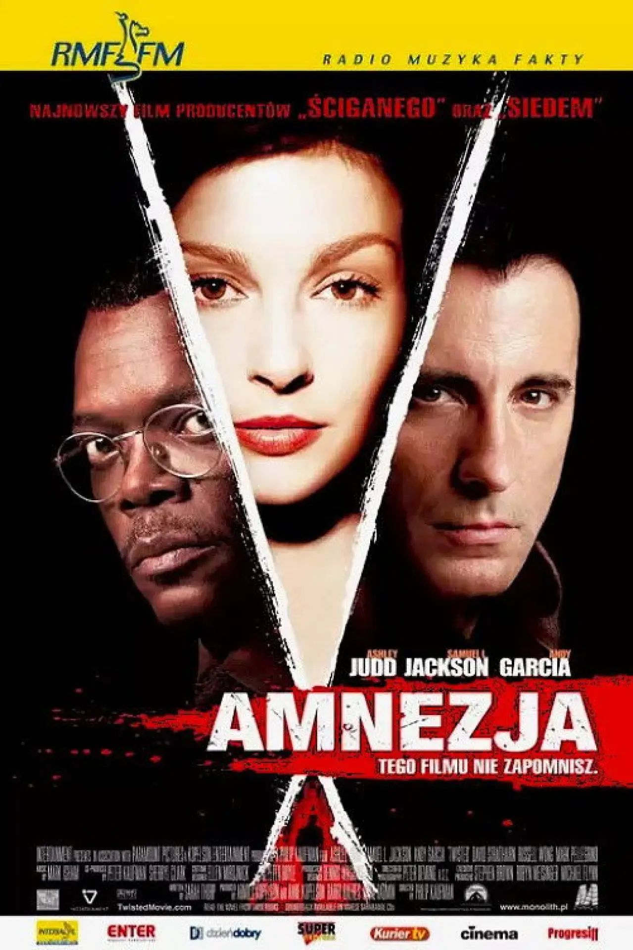 Plakat filmowy "Amnezja"
