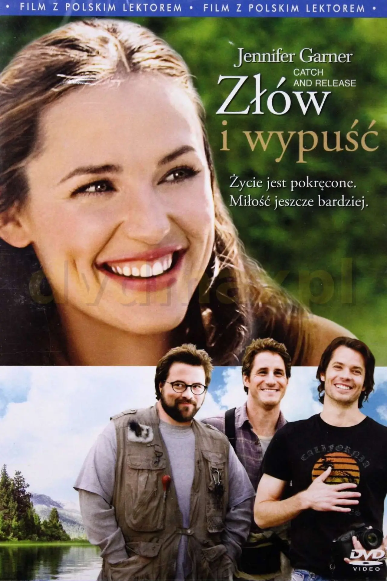 Plakat filmowy "Złów i wypuść"