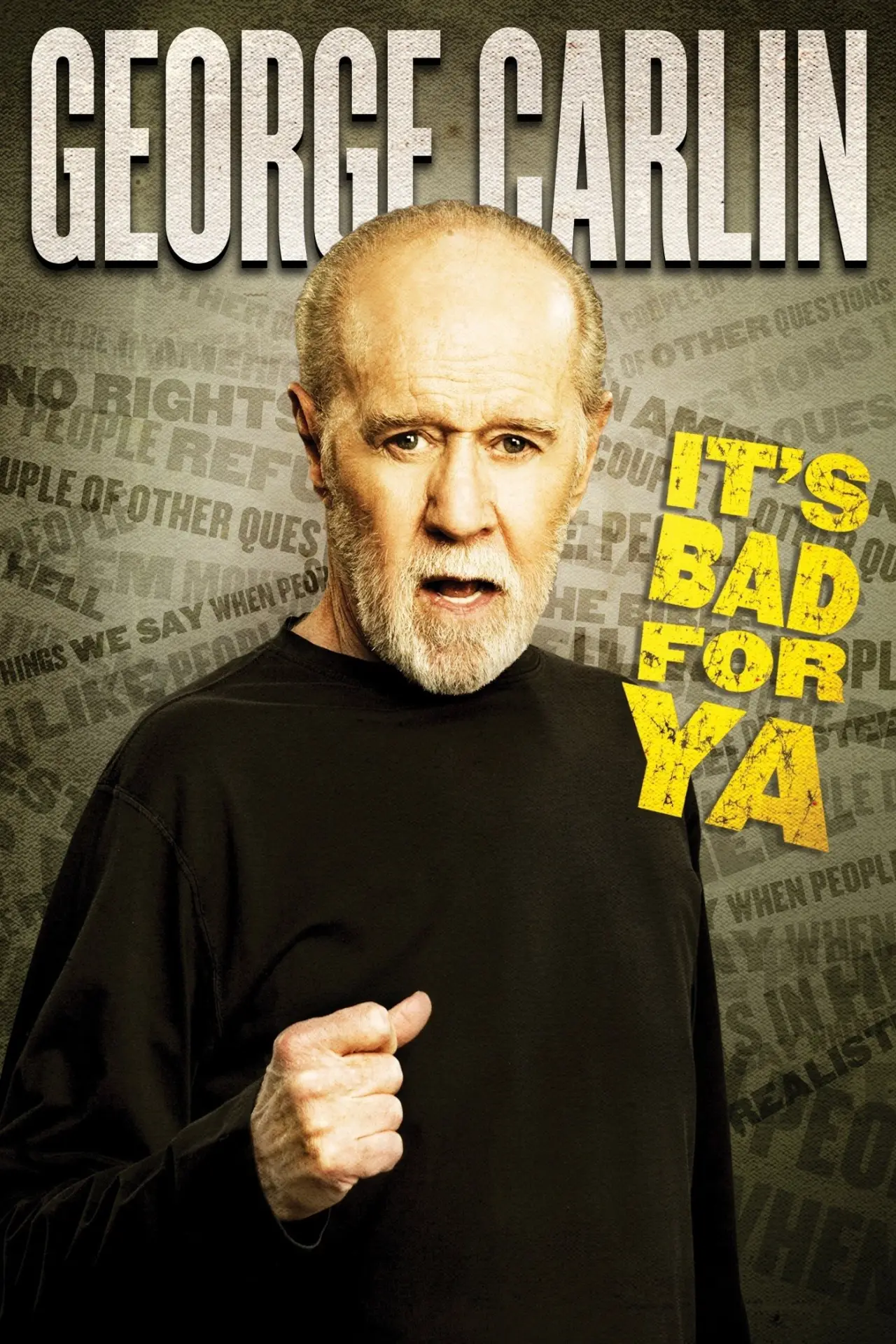 Plakat filmowy "George Carlin: It