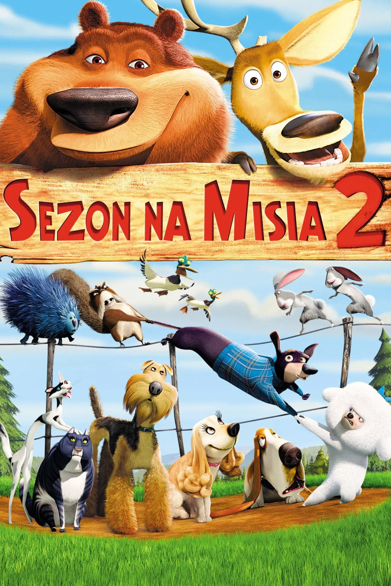 Plakat filmowy "Sezon na misia 2"