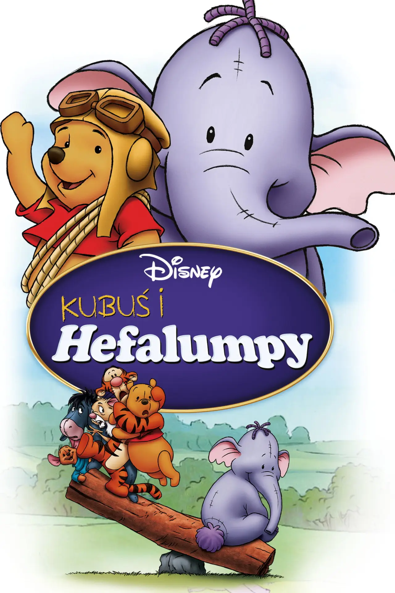 Plakat filmowy "Kubuś i Hefalumpy"
