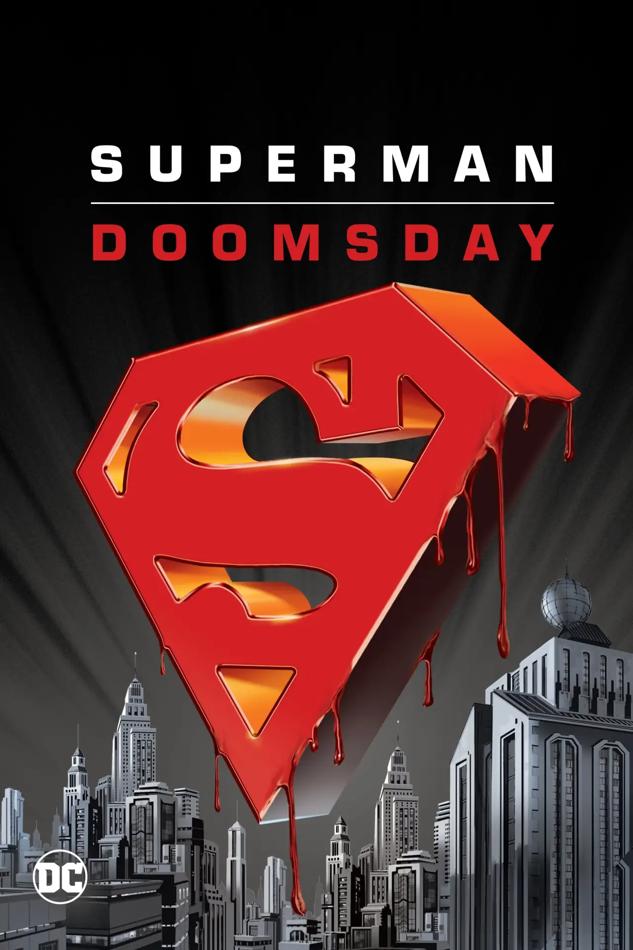 Plakat filmowy "Superman Doomsday"