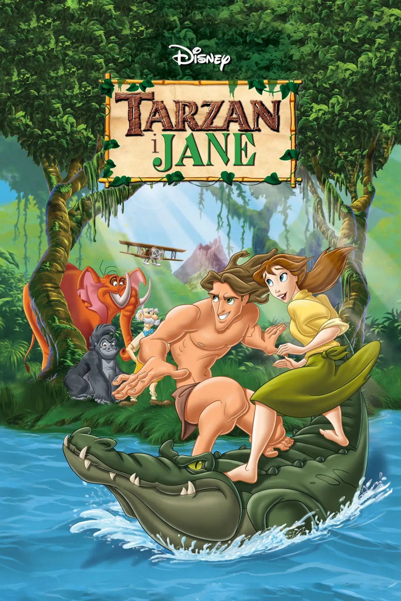 Plakat filmowy "Tarzan i Jane"