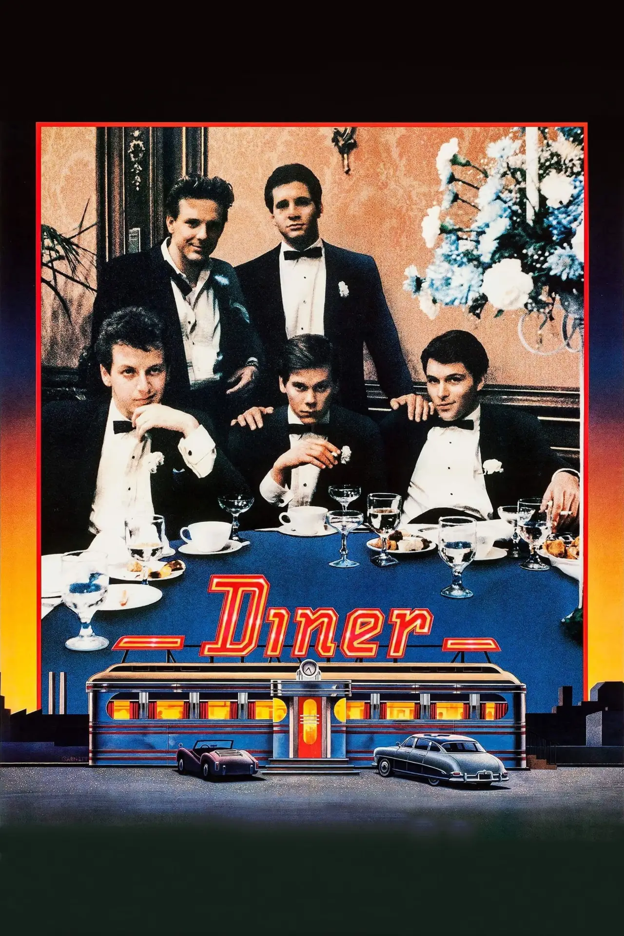 Plakat filmowy "Diner"