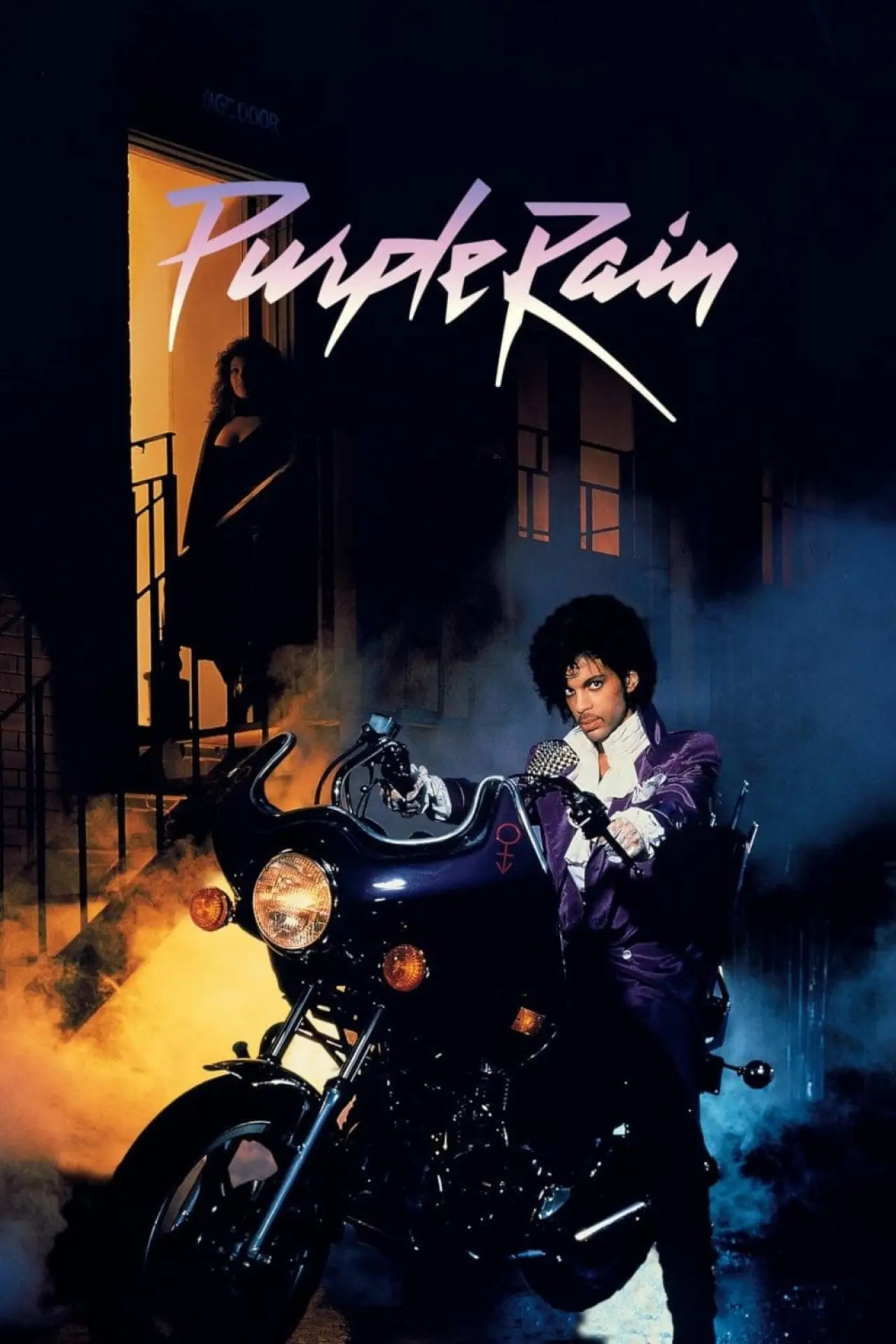 Plakat filmowy "Purpurowy deszcz"
