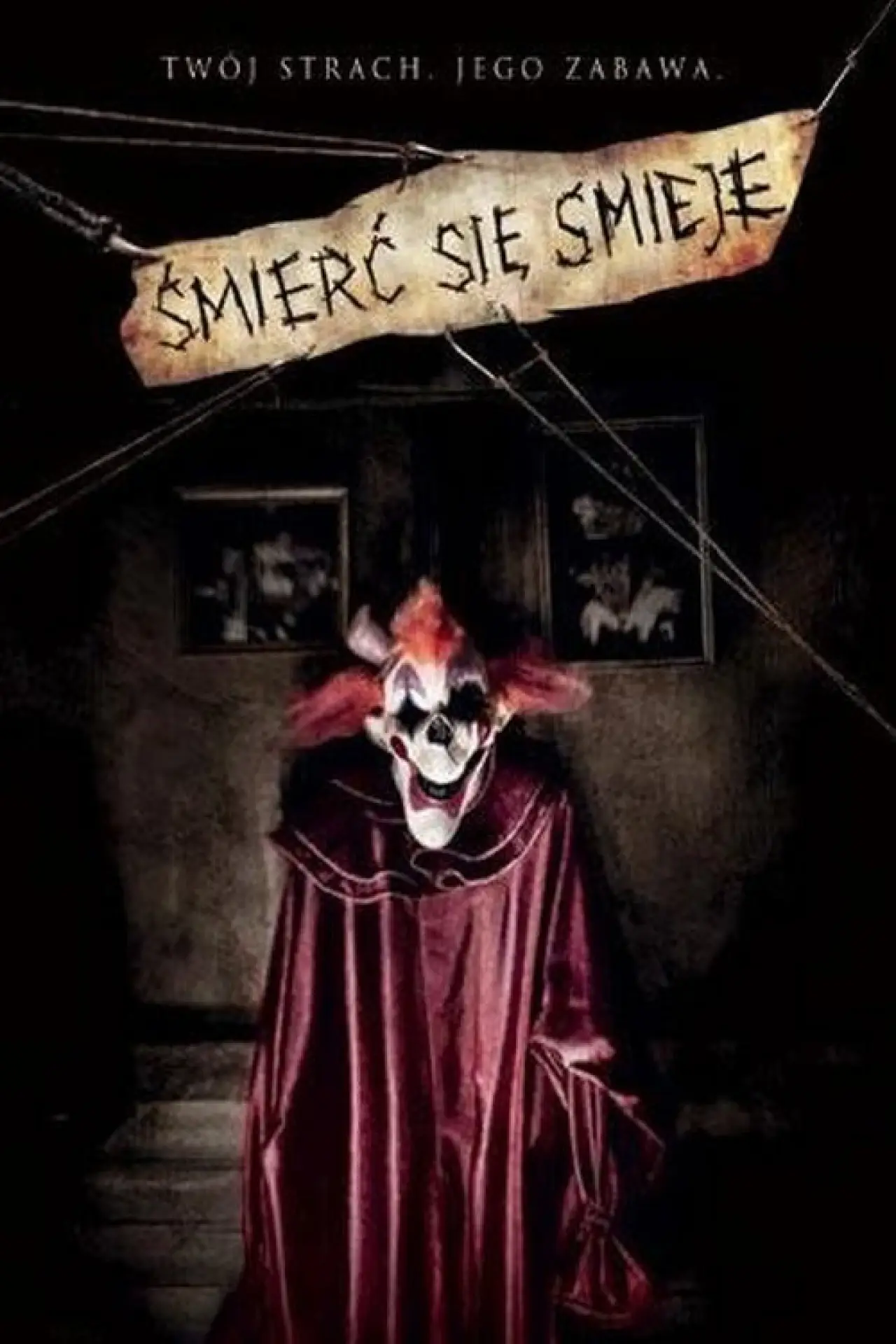 Plakat filmowy "Śmierć się śmieje"
