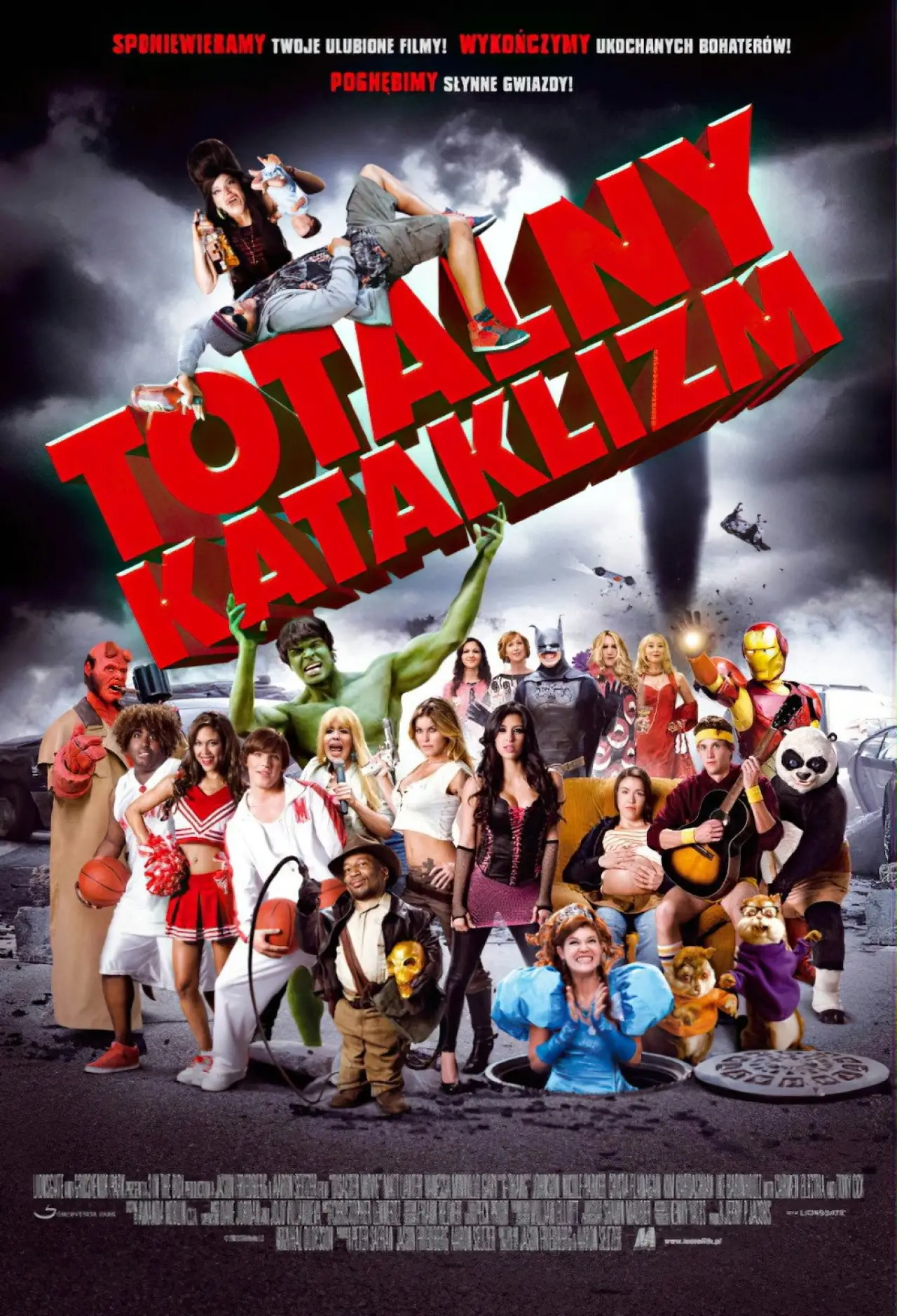 Plakat filmowy "Totalny kataklizm"