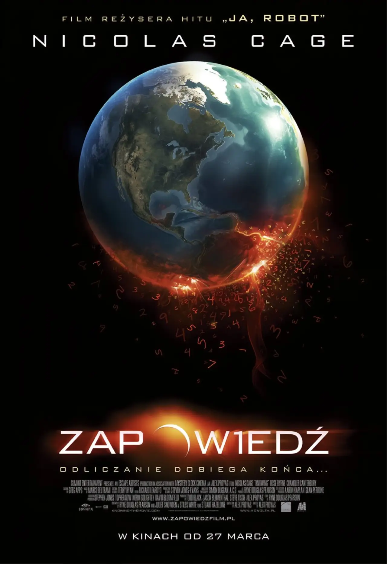 Plakat filmowy "Zapowiedź"