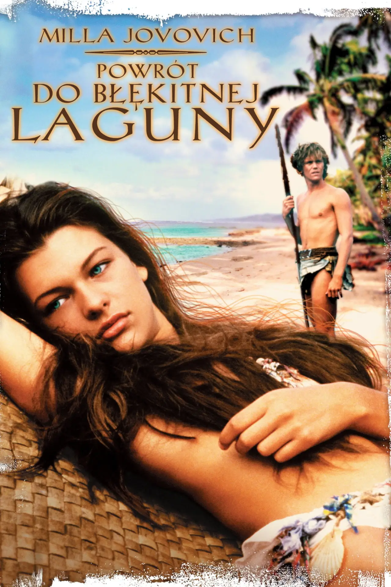 Plakat filmowy "Powrót do błękitnej laguny"