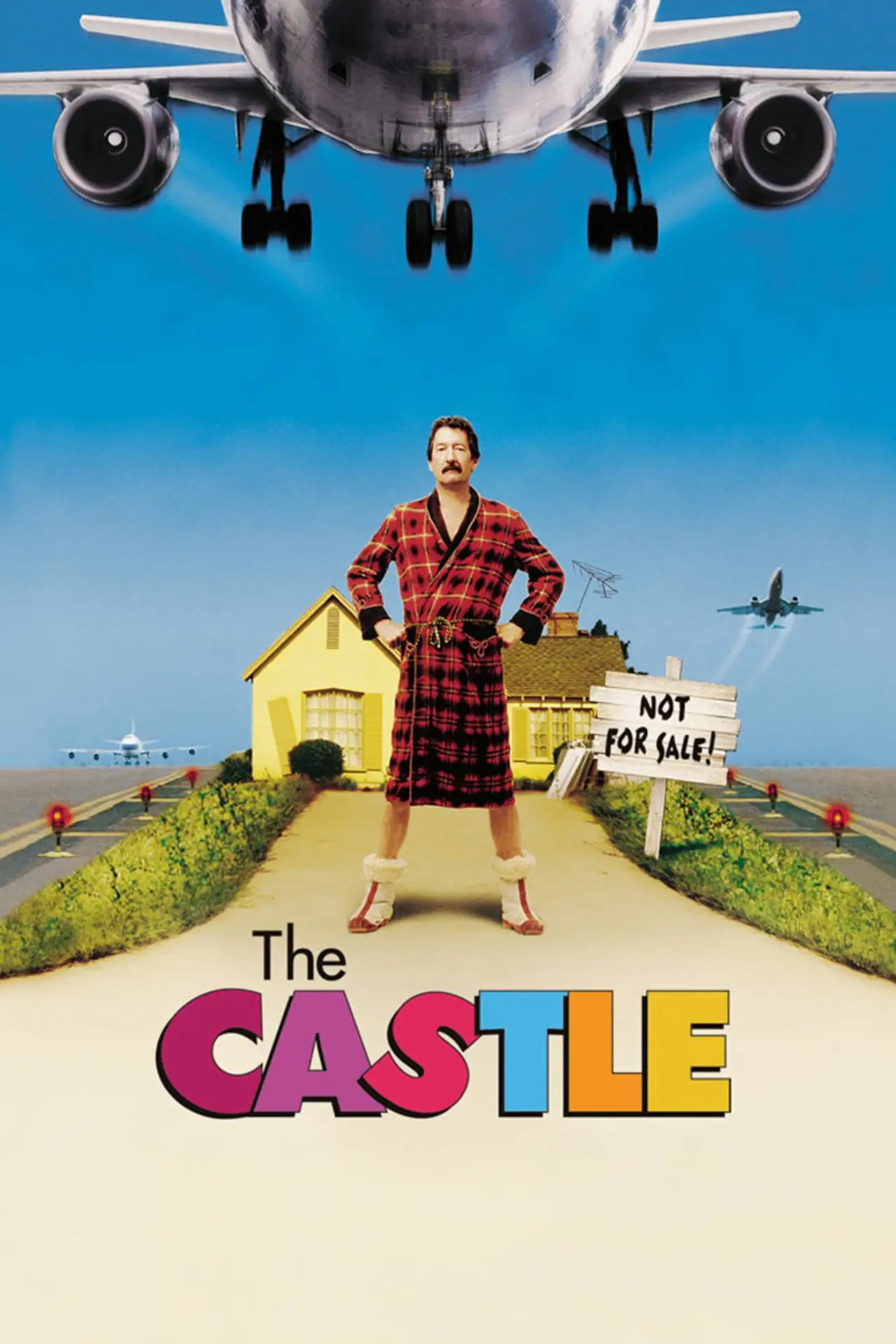 Plakat filmowy "Zamek"