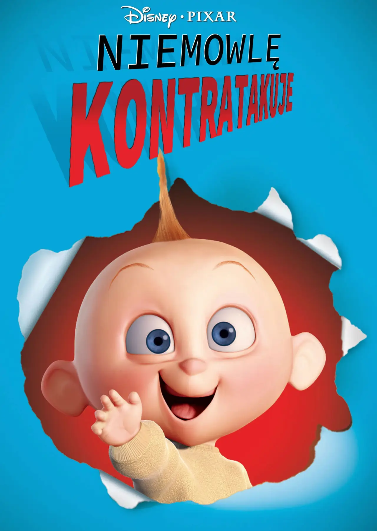 Plakat filmowy "Niemowlę kontratakuje"