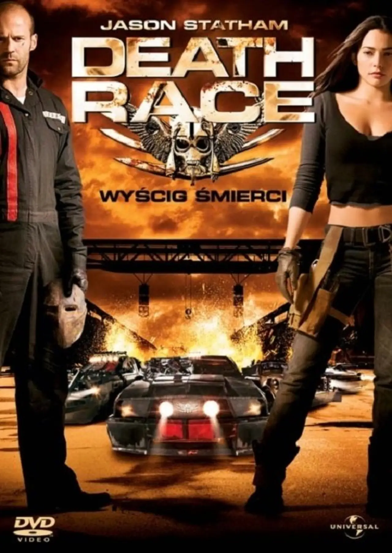 Plakat filmowy "Wyścig Śmierci"