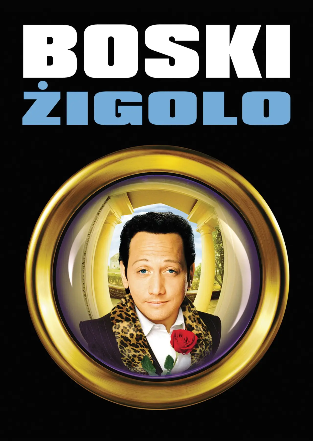 Plakat filmowy "Boski żigolo"