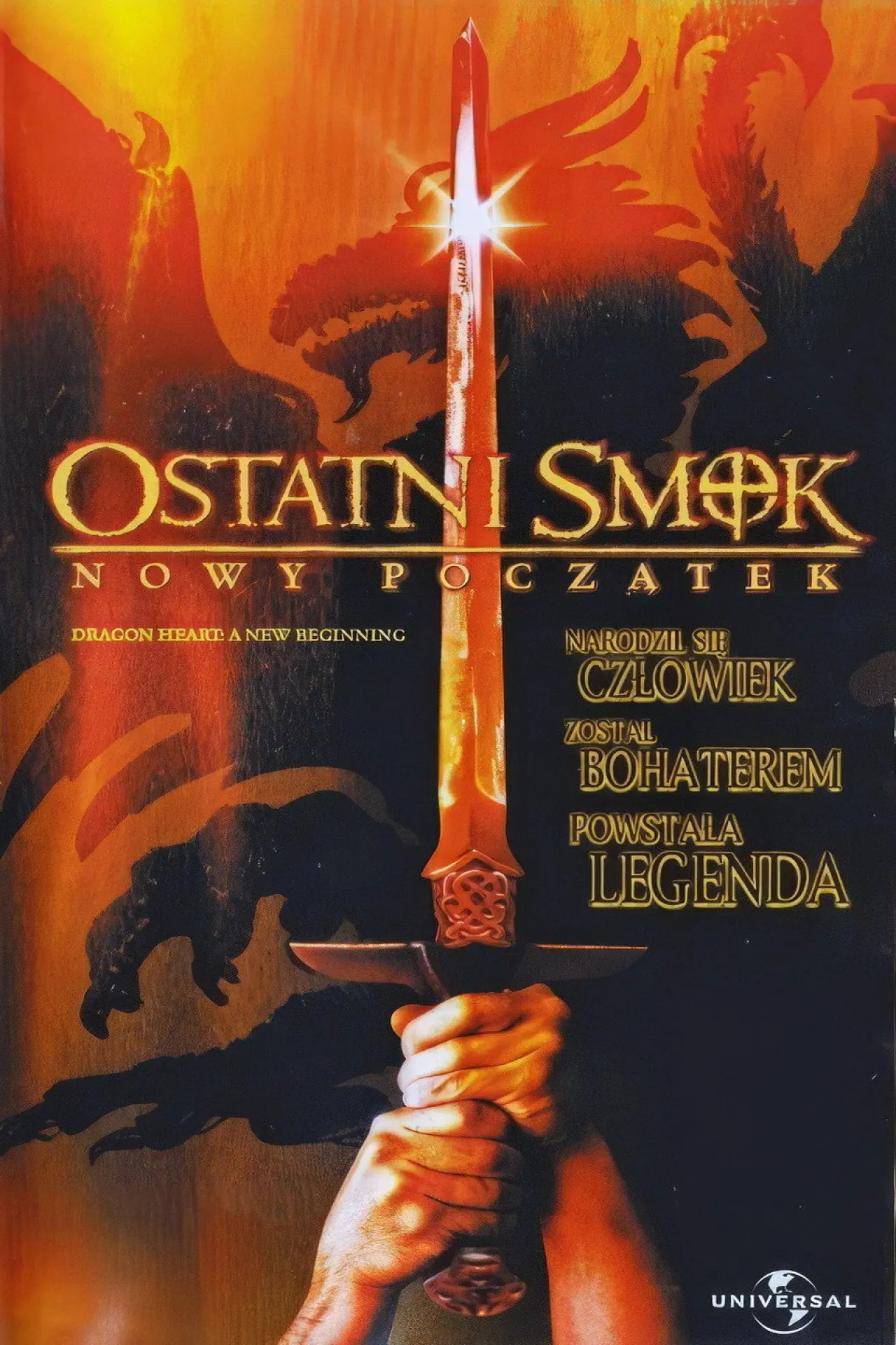 Plakat filmowy "Ostatni smok: Nowy początek"