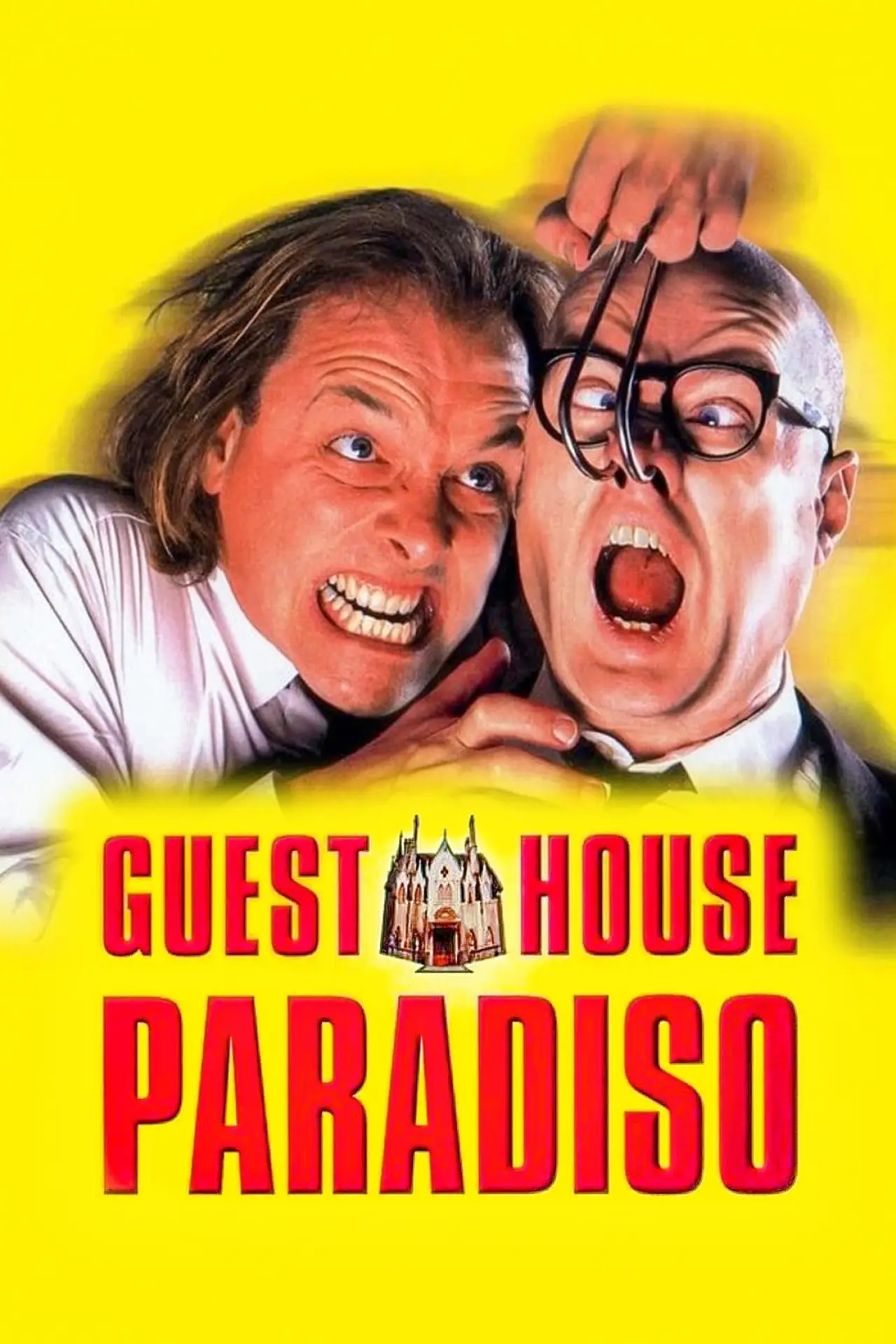 Plakat filmowy "Pensjonat dla świrów, czyli Hotel Paradiso"