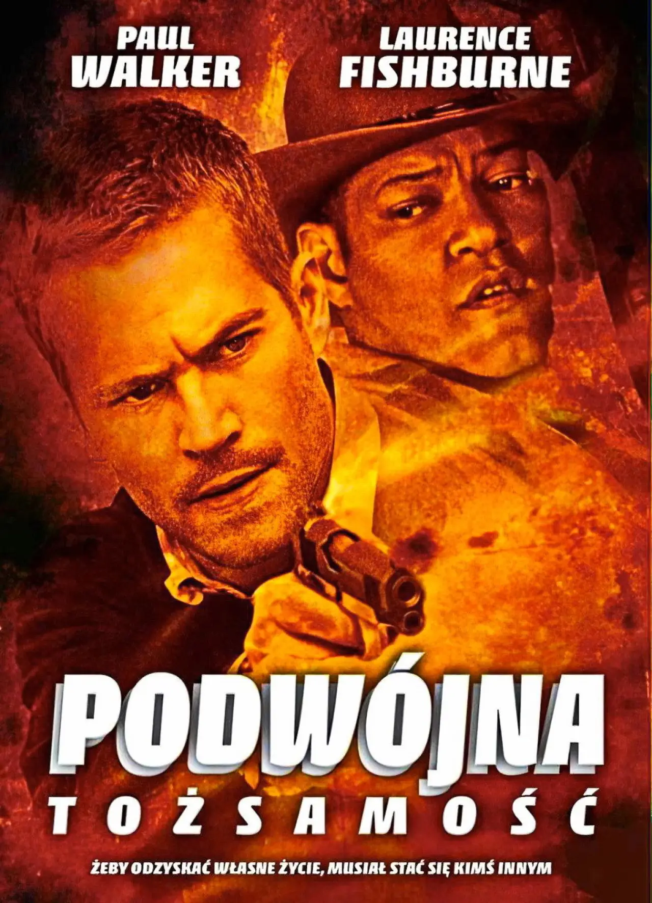 Plakat filmowy "Podwójna tożsamość"