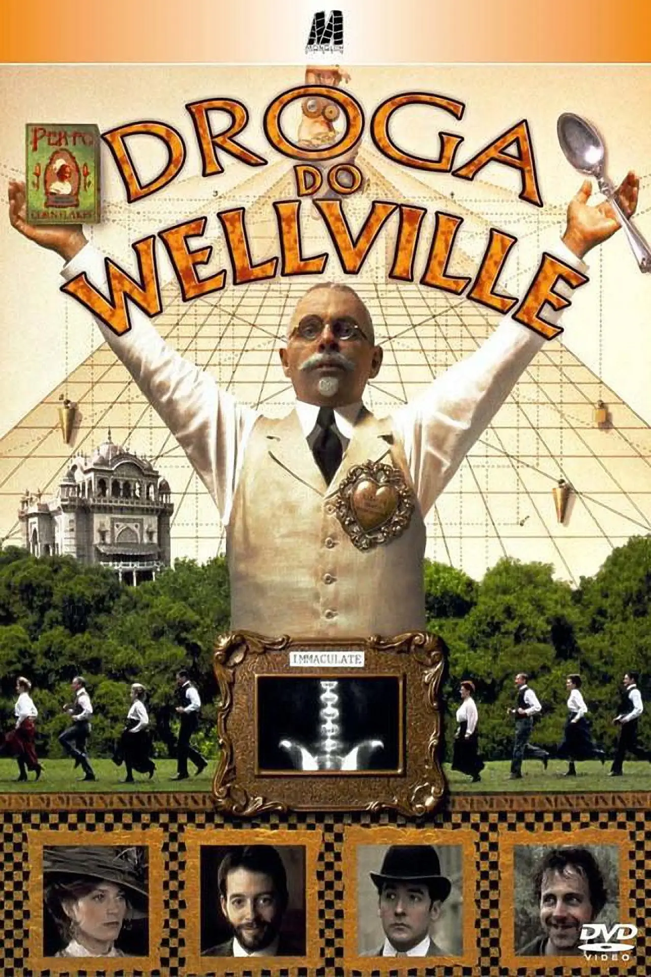 Plakat filmowy "Droga do Wellville"