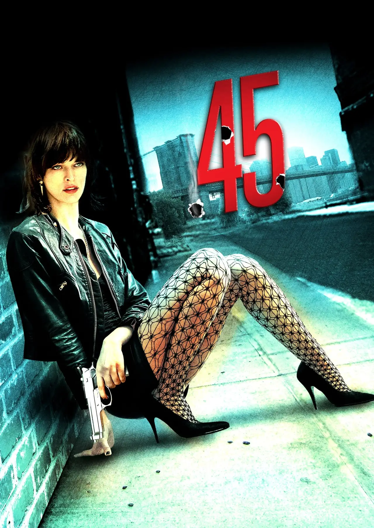 Plakat filmowy "Kaliber 45"